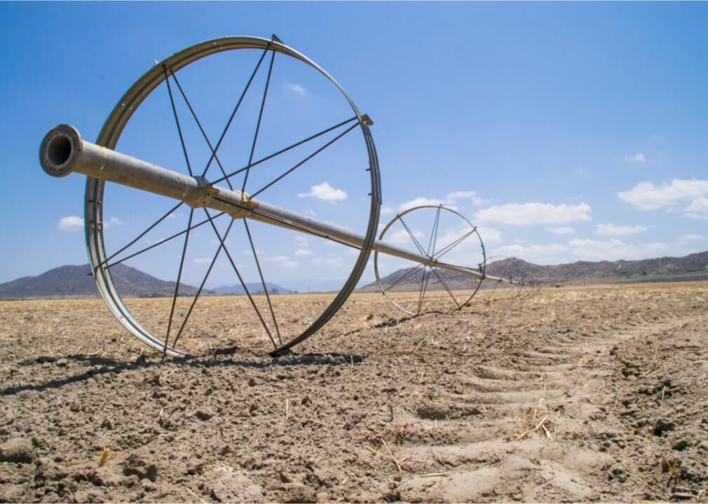 Increased drought could lead to food instability